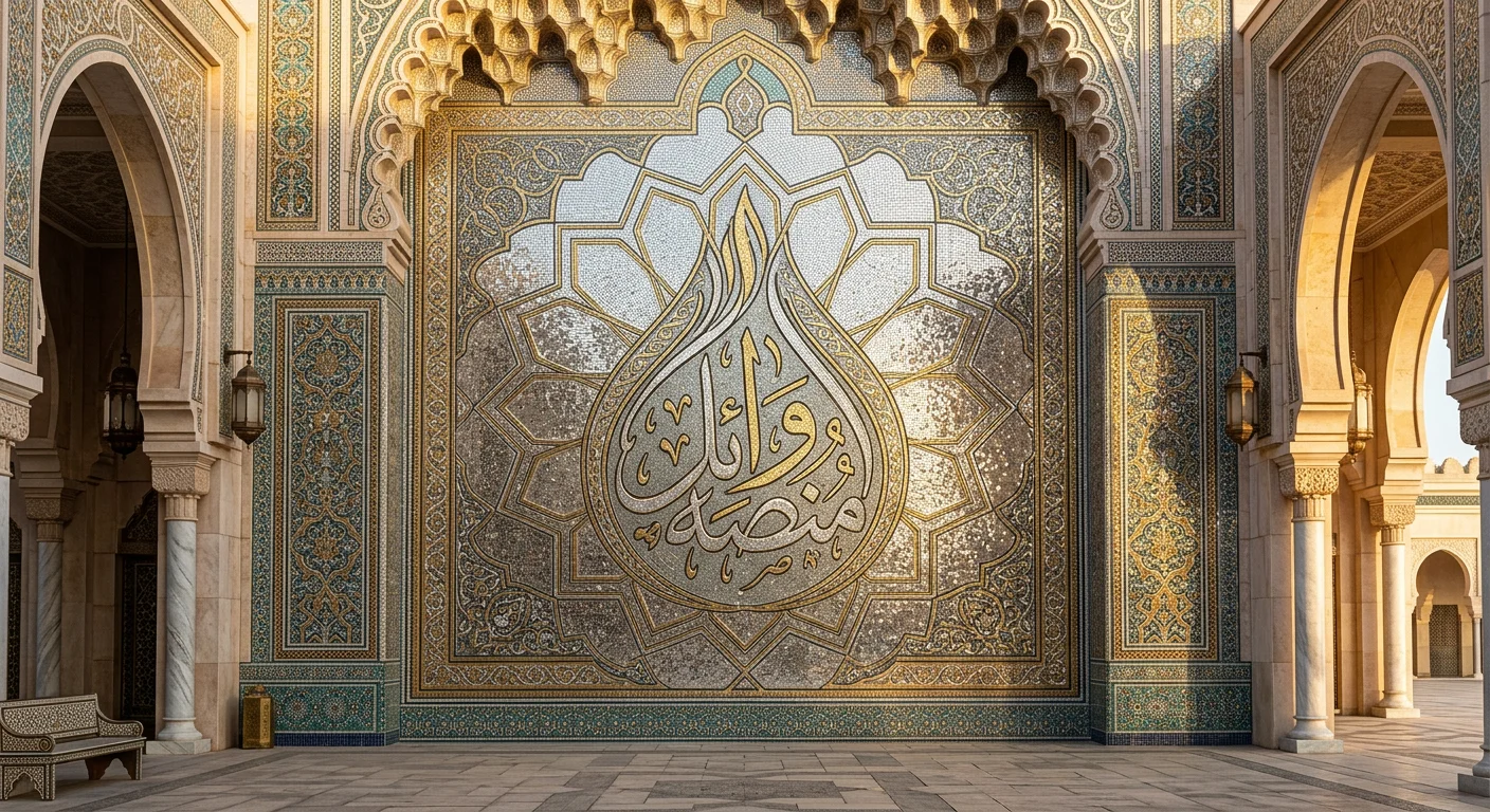 فسيفساء ذهبية بلمسة شمس