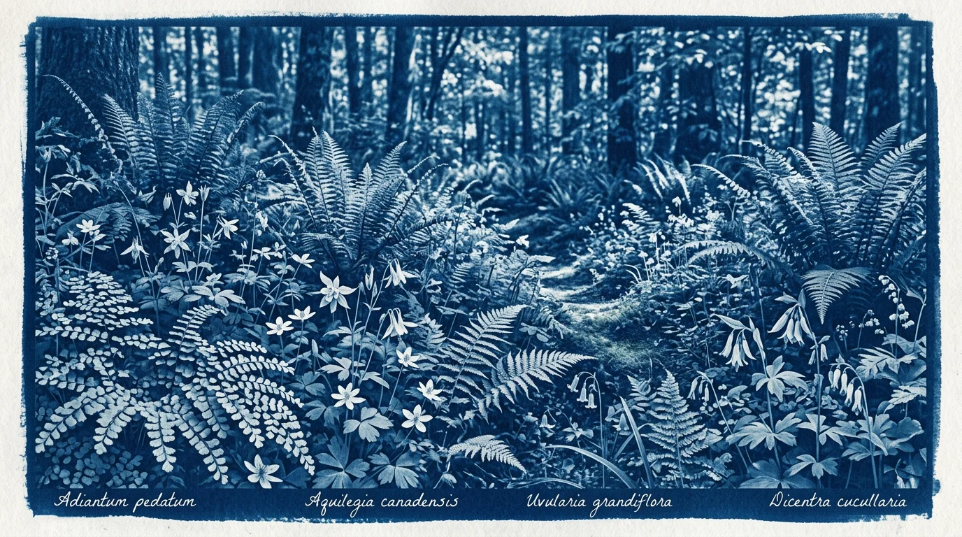 دراسة نباتية بتقنية السيانوتيب الحديثة