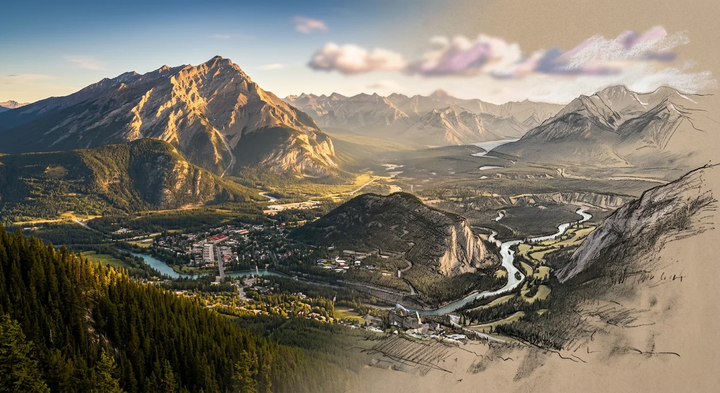 دمج الواقع مع الرسم الفني