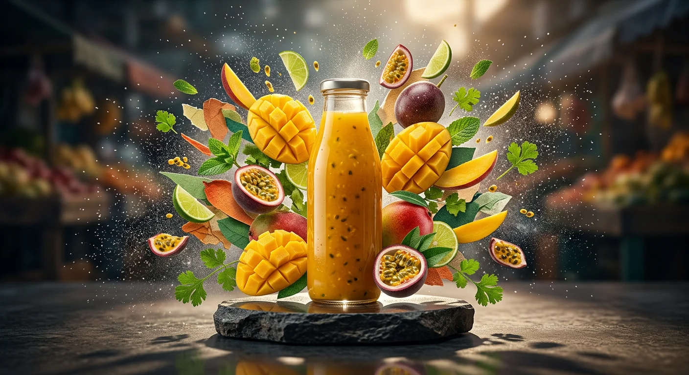 انفجار النكهات الاستوائية