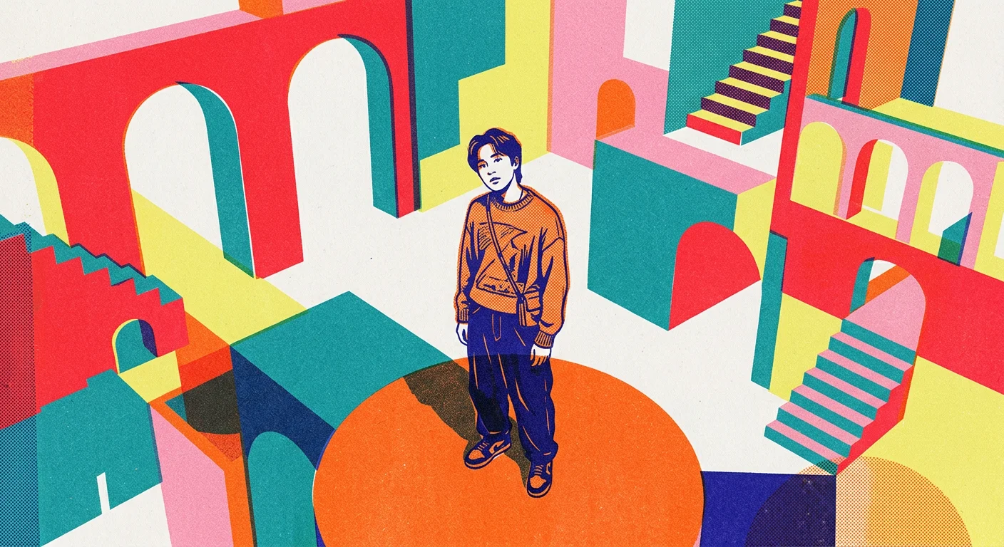 تجسيد فني بخطوط جريئة