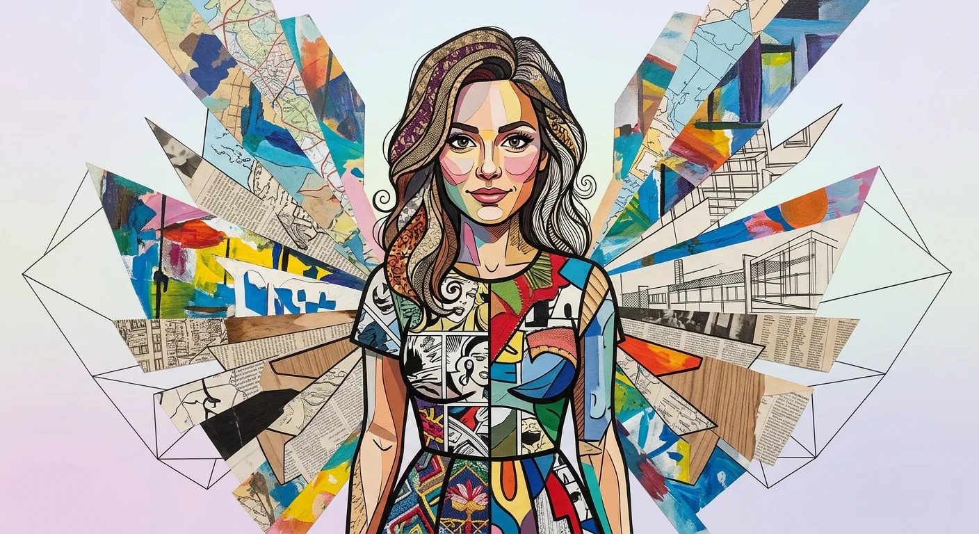 تركيب فني بأساليب متعددة